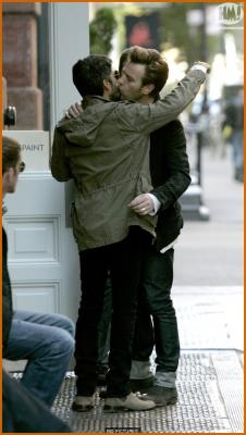 Ewan McGregor Kissing A Guy